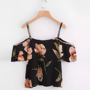 2018 Spring Floral Print Blouse